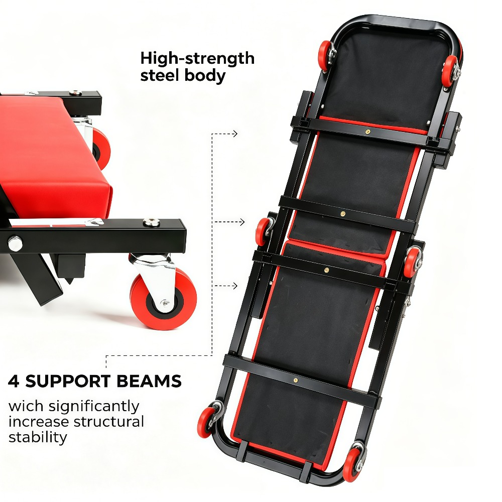 1Pcs Mechanic Creeper, Garage  - Auto Repair Shop In review and price