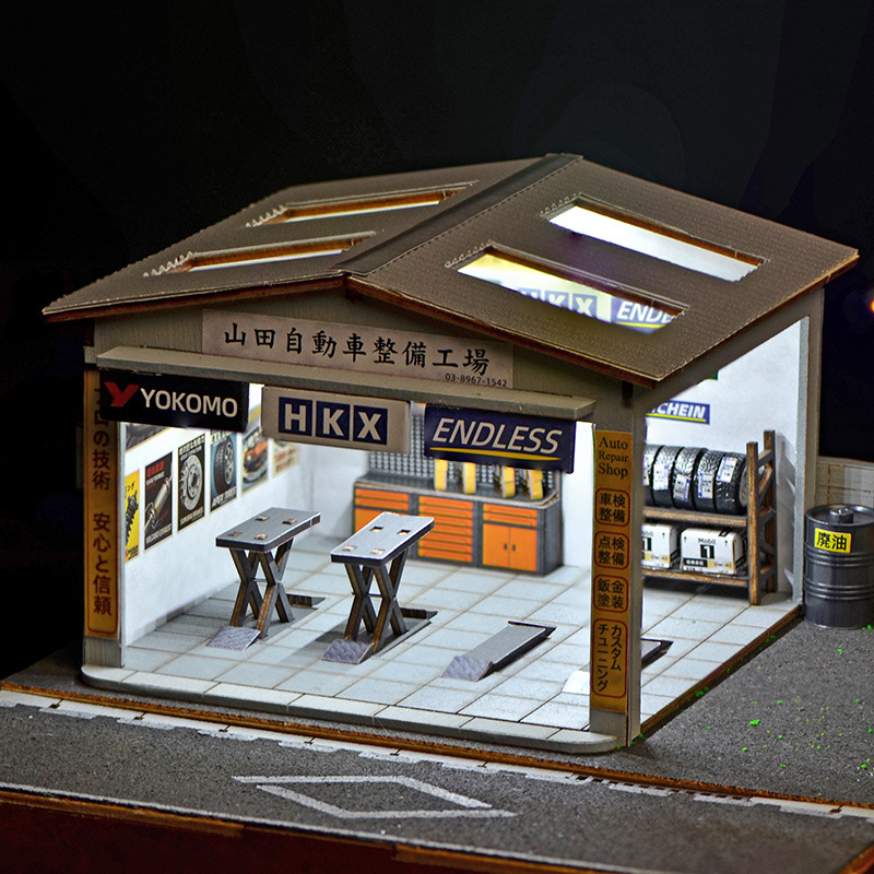 1:64 Scale DIY Auto Repair Sho - Auto Repair Shop In review and price