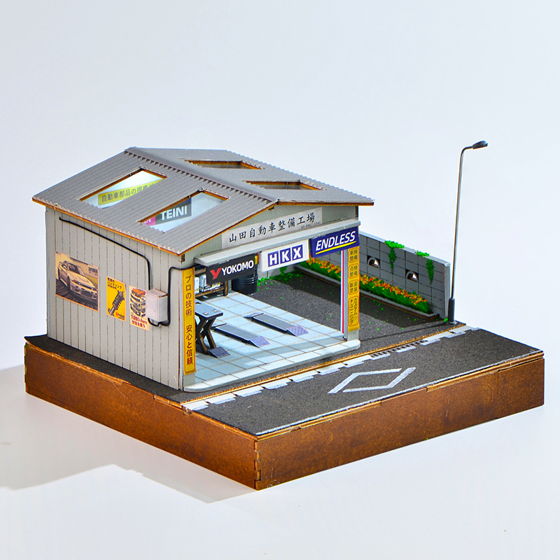 1:64 Scale DIY Auto Repair Sho - Auto Repair Shop In review and price