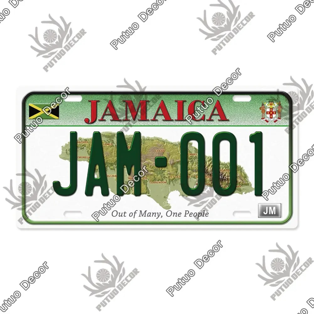 Countries License Plate Metal  - Auto Repair Shop Signs review and price