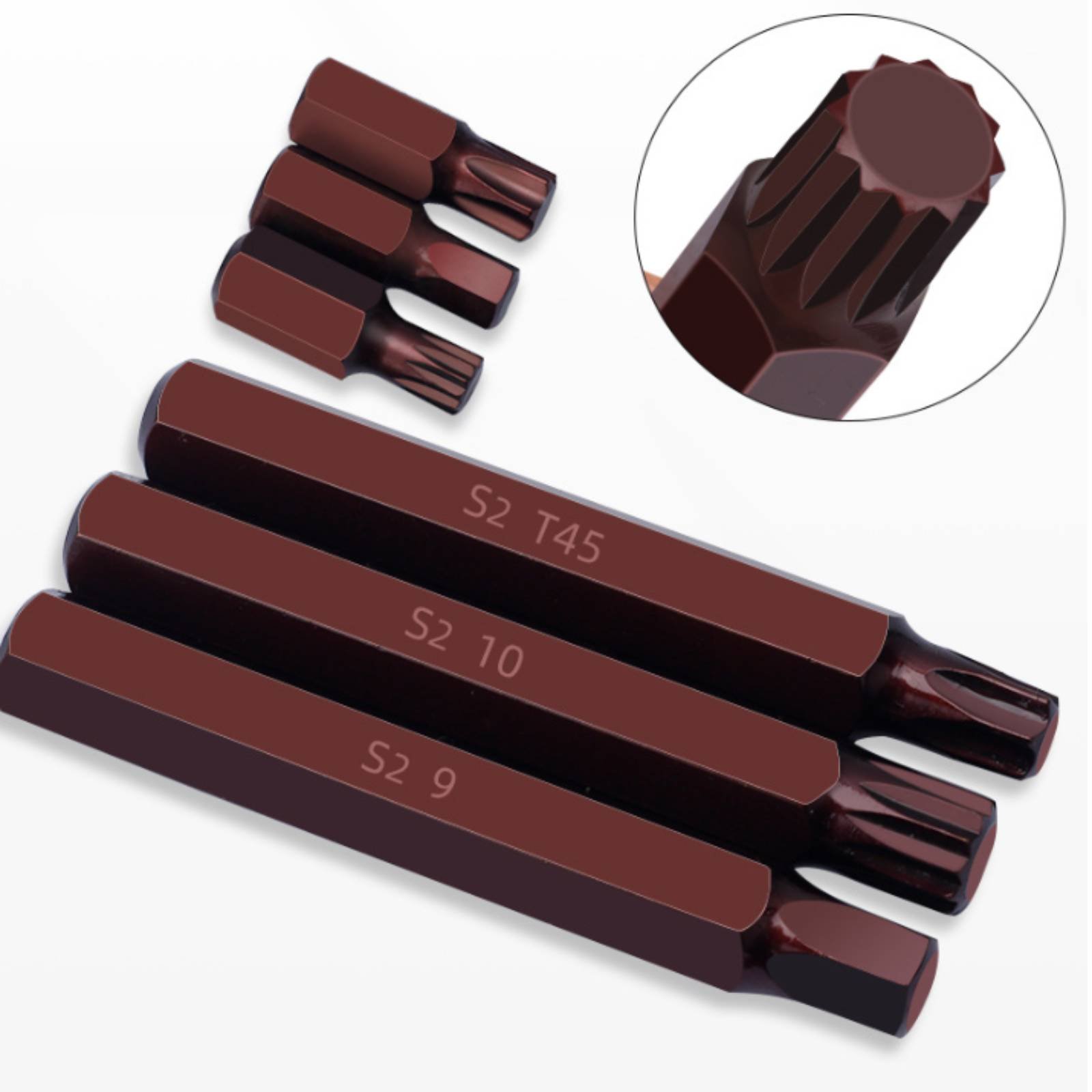 60 Pieces Star Drive Bit Set H - Auto Repair Shop In review and price