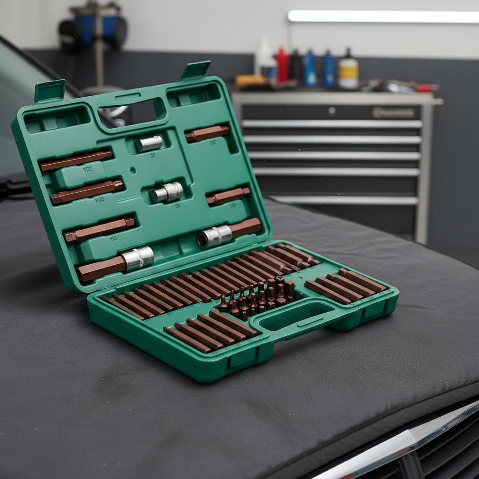 60 Pieces Star Drive Bit Set H - Auto Repair Shop In review and price