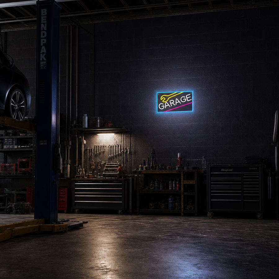 Garage Neon Sign For Wall Deco - Auto Repair Shop Signs review and price